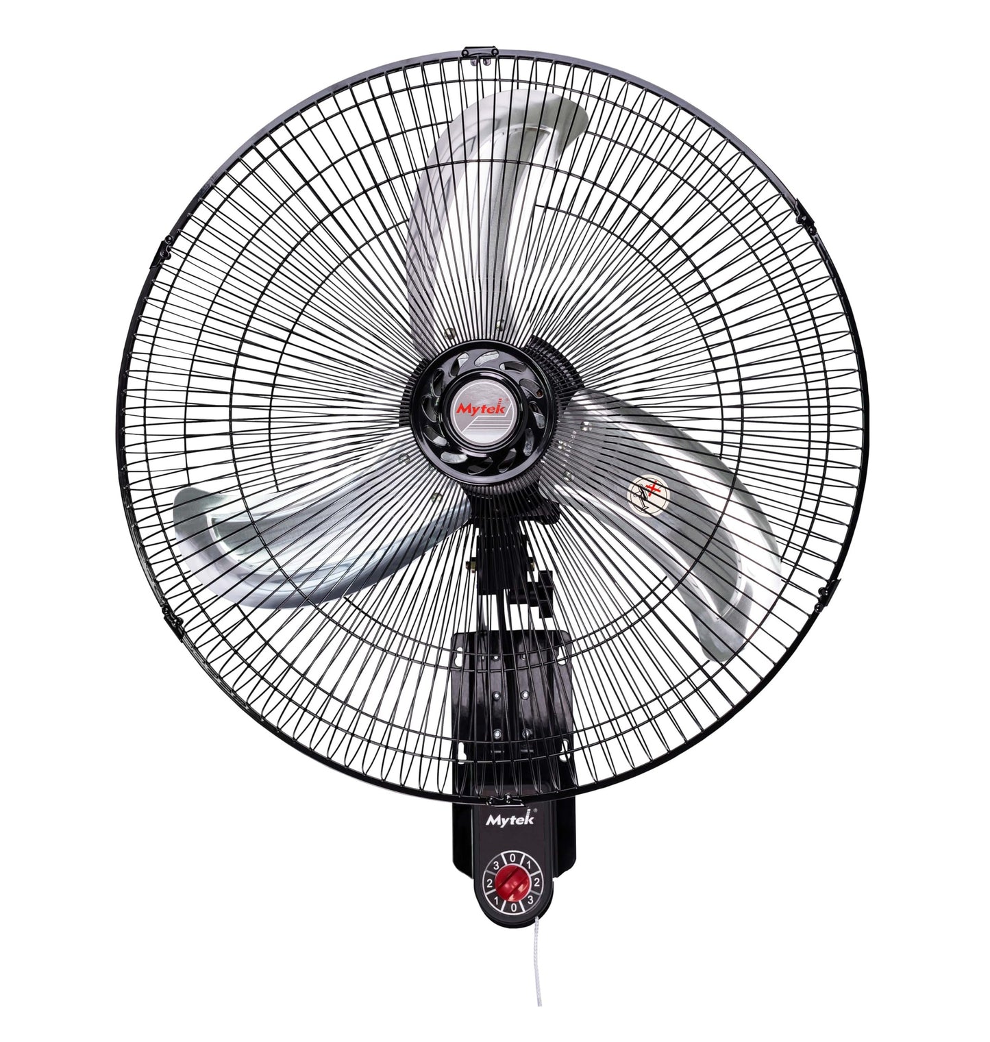 Mytek 20" - Ventilador de pared negro/plata modelo 3420