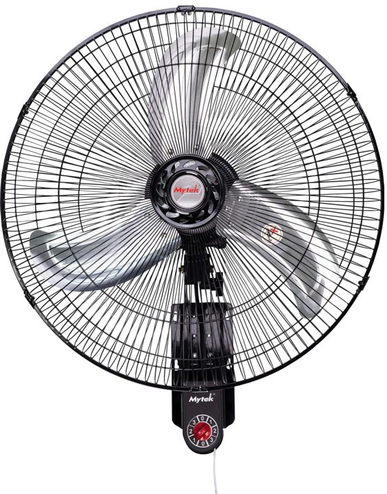 Mytek 20" - Ventilador de pared negro/plata modelo 3420 Súper