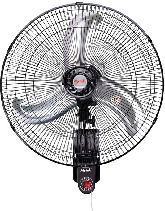 Mytek 20" - Ventilador de pared negro/plata modelo 3420 Súper