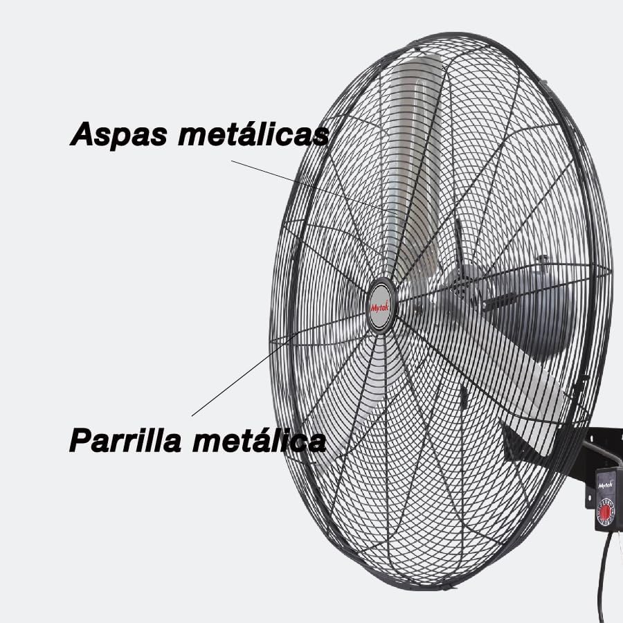 Mytek  30” - Modelo 3422 Ventilador de pared