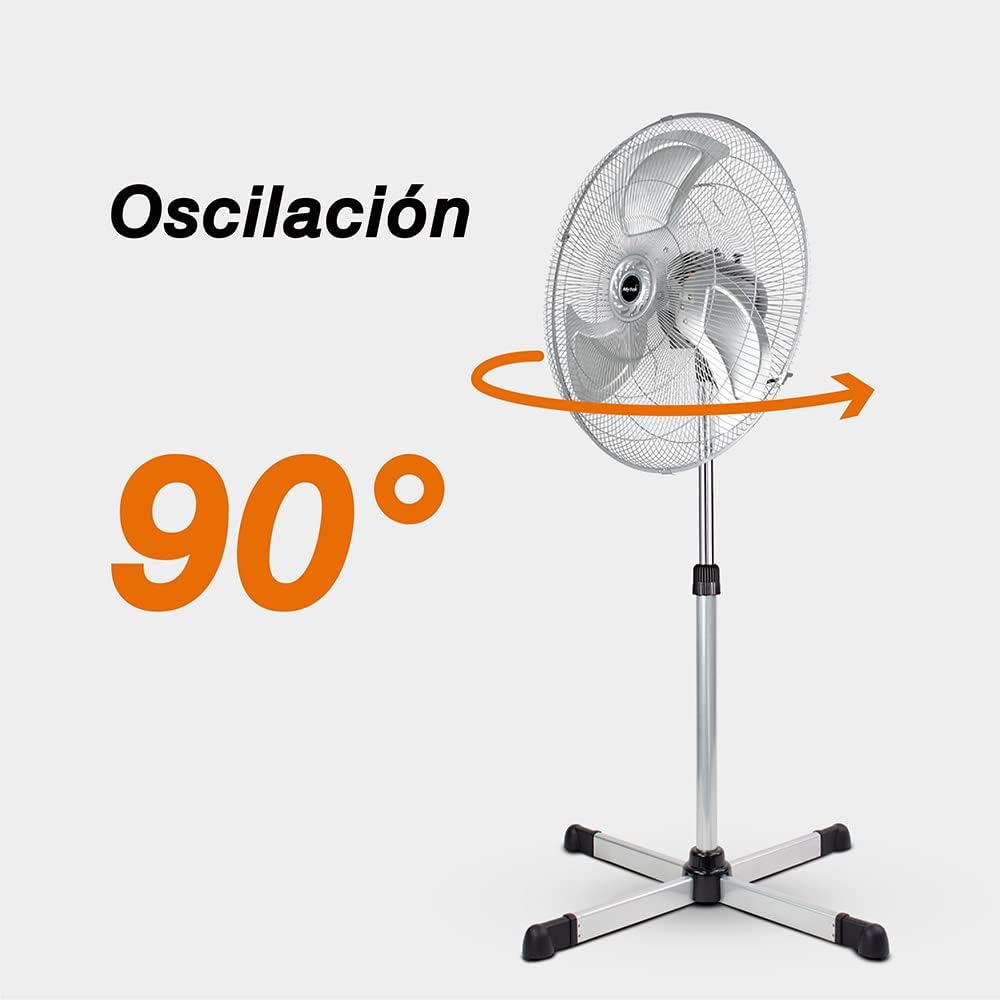 Ventilador de Pedestal Mytek 20" - Modelo 3328 Alta Velocidad