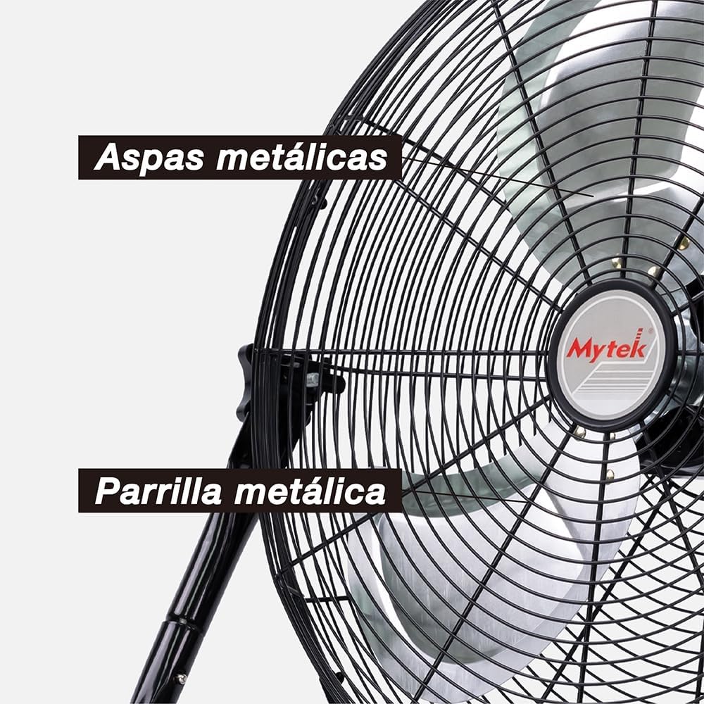 Mytek 20" 2 en 1 - Ventilador de piso y pared modelo 3406